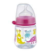 Bình sữa cổ rộng NIP 150ml bé gái (0M+)