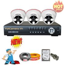 Lắp Đặt Trọn Bộ 3 Camera HD