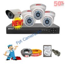 Bộ 4 camera giá rẻ