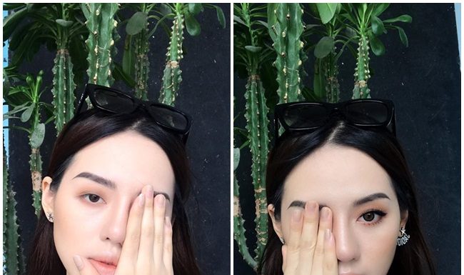 Fan sụp đổ khi tận mắt thấy ảnh quá khứ chưa dao kéo của Khánh Linh The Face